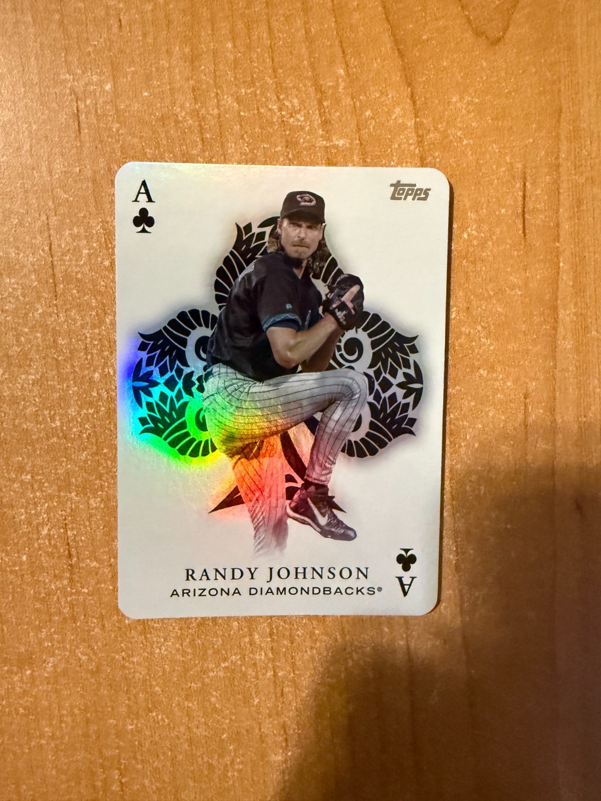 2023 Topps Series 1 - Randy Johnson - #AA-4 All Aces Die-Cut Insert DIAMONDBACKS