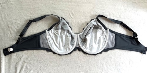 Sujetador con soporte lateral Chantelle Rive Gauche $94, gris,, talla 38DDD - Imagen 3 de 13