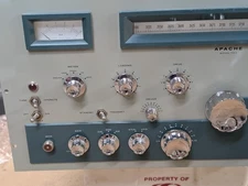 Heathkit Apache TX-1 Ham Radio Transmitter Faceplate Knobs Parts READ DESCR