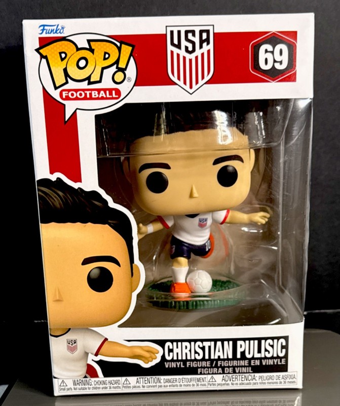 Funko Pop Christian Pulisic USA World Cup Soccer Figure #69