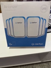 Clarifion 6-Pack GL-139 Filterless Air Ionizers for Home Negative Ion Filtration