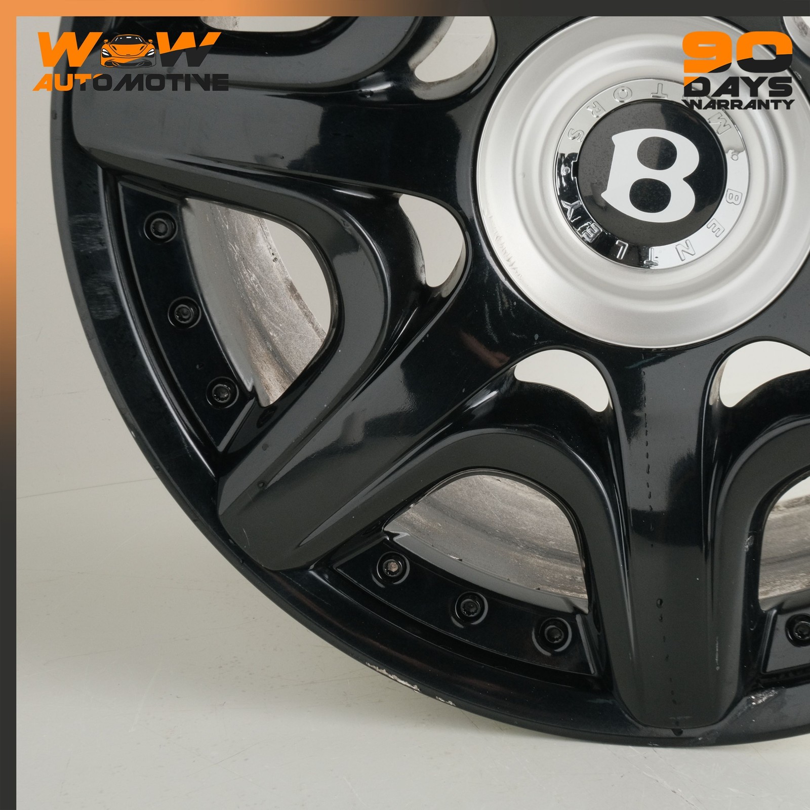 Bentley Continental GT Speed 2009-2013 Front Wheel Black