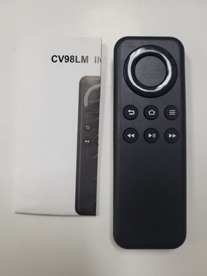CV98LM Replaced Remote Fit for Amazon TV Stick/ Cube W87CUN LY73PR E9L29Y
