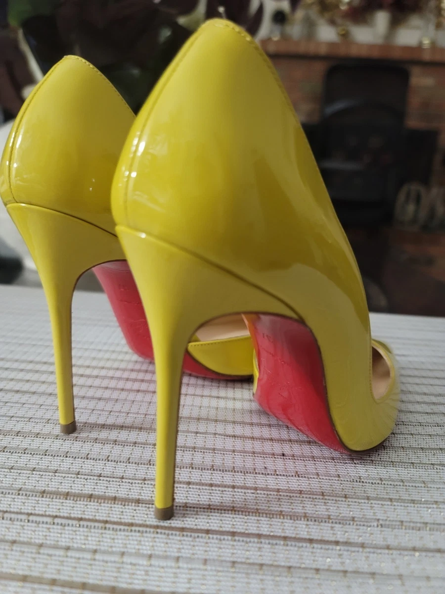 Christian Louboutin Yellow Heels for Women for sale | eBay