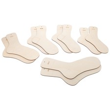 10 Pcs Wooden Knitting Tools Blockers for Sock Form Stretchers Crochet