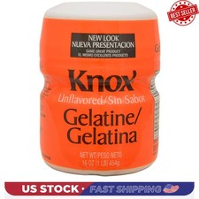 Unflavored Gelatin Powder 1lb Bulk Food Grade