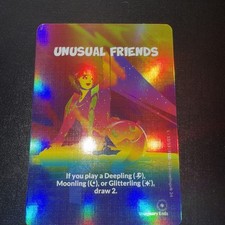 2024 Doomlings Imaginary Ends UNUSUAL FRIENDS Red/Orange Alt Art Holofoil lp