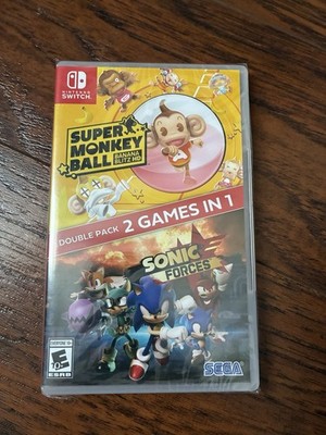 Sonic Forces + Super Monkey Ball: Banana Blitz - Nintendo Switch (NEW SEALED)
