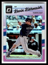 2017 Donruss Optic #144 Kevin Kiermaier Purple