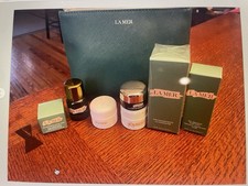 La Mer Trail Size Lot Of Six Beauty Kit With Carrie Bag