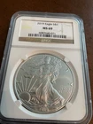 2019 $1 American Silver Eagle NGC MS70 Brown Label