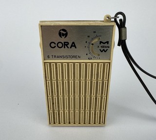 Cora 6 Transistors MW Pocket Radio Transistor Radio Romania 1979