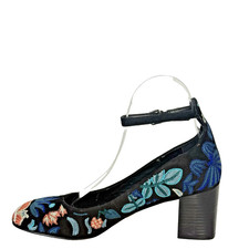 REBECCA MINKOFF Bridget Too Embroidered Pumps Sz 7M