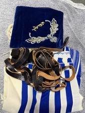 Tefillin Tfilin Tfillen Blue Bag Judaica Jewish
