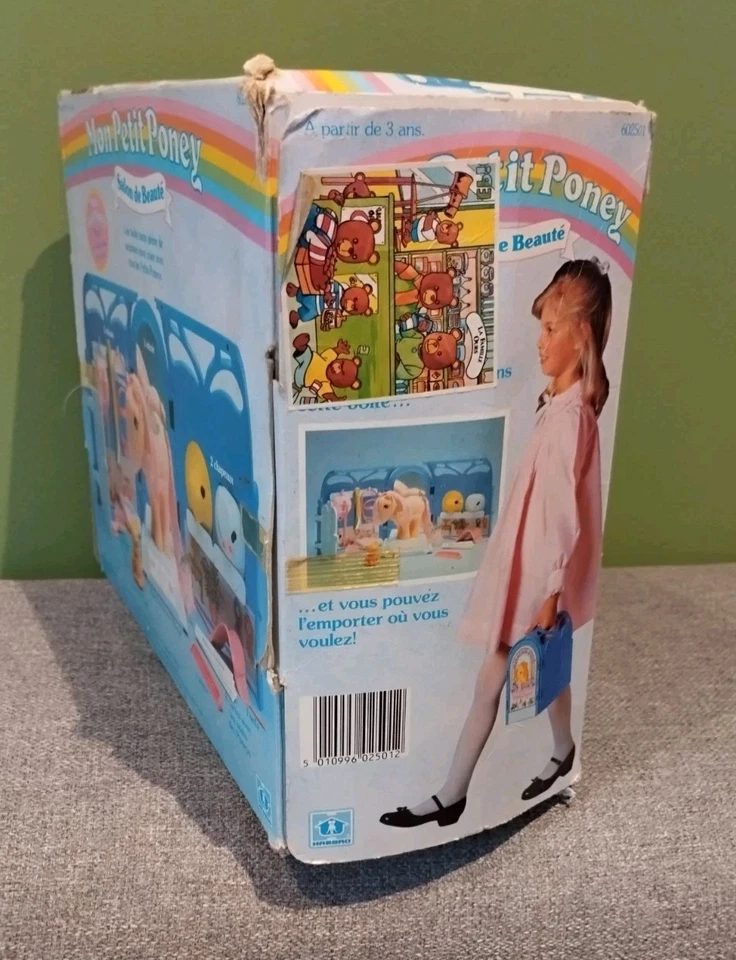 💕💕 Mon Petit Poney + Boite My Little Pony G1 Salon de Beauté/Beauty Parlor - Photo 3/4