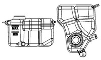 AusgleichsbehäLter KüHlmittel Mahle CRT 133 000S FüR Ford Fiesta Fusion 5 Van DY