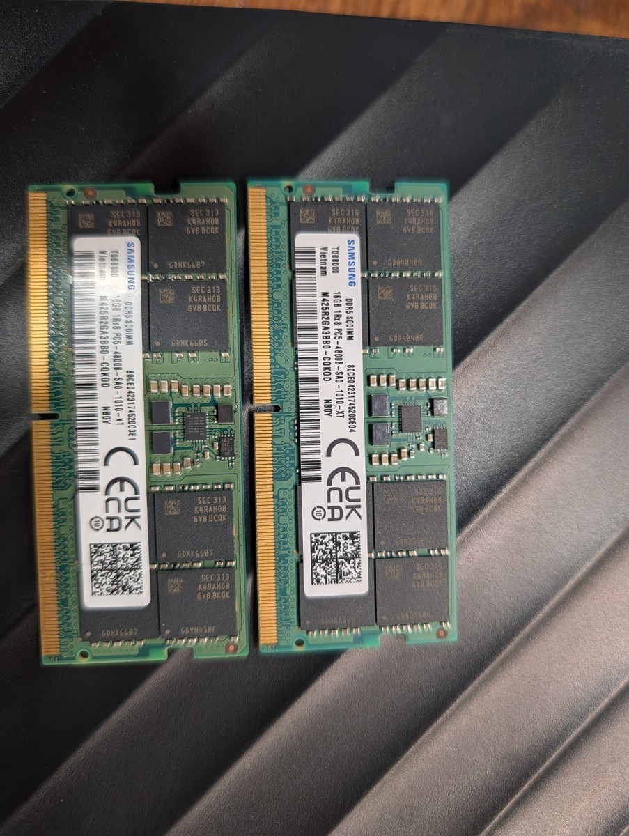 SAMSUNG 16GB DDR5 Laptop SODIMM RAM Memory 1Rx8 PC5-4800B | eBay