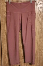 Old Navy Active Go-Dry High-Rise Cropped Leggings Women's Size Medium