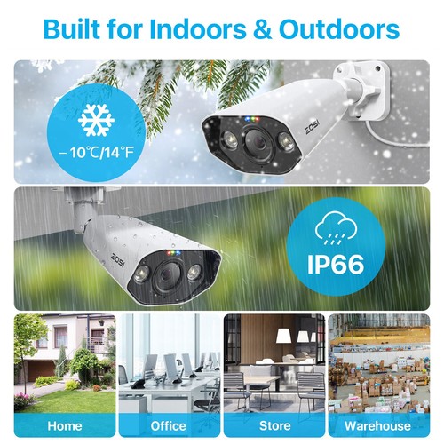 Channel H.265+ 4K 8MP Ultra HD POE Security Camera System Outdoor 4TB - 第 5/5 張圖片