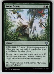 Wear Down (203/398) Bloomburrow MTG - Uncommon Sorcery