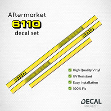 Kit decalcomanie John Deere 6110 - adesivi trattore aftermarket - set completo