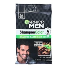 (Pack of 5 ) Garnier Men Shampoo Hair Colour 20ml Each Black | Brown | Burgundy