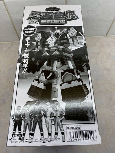 Power Rangers Mighty Morphin Shogun Megazord SMP Minipla Model Kit Kakuranger - Picture 9 of 12