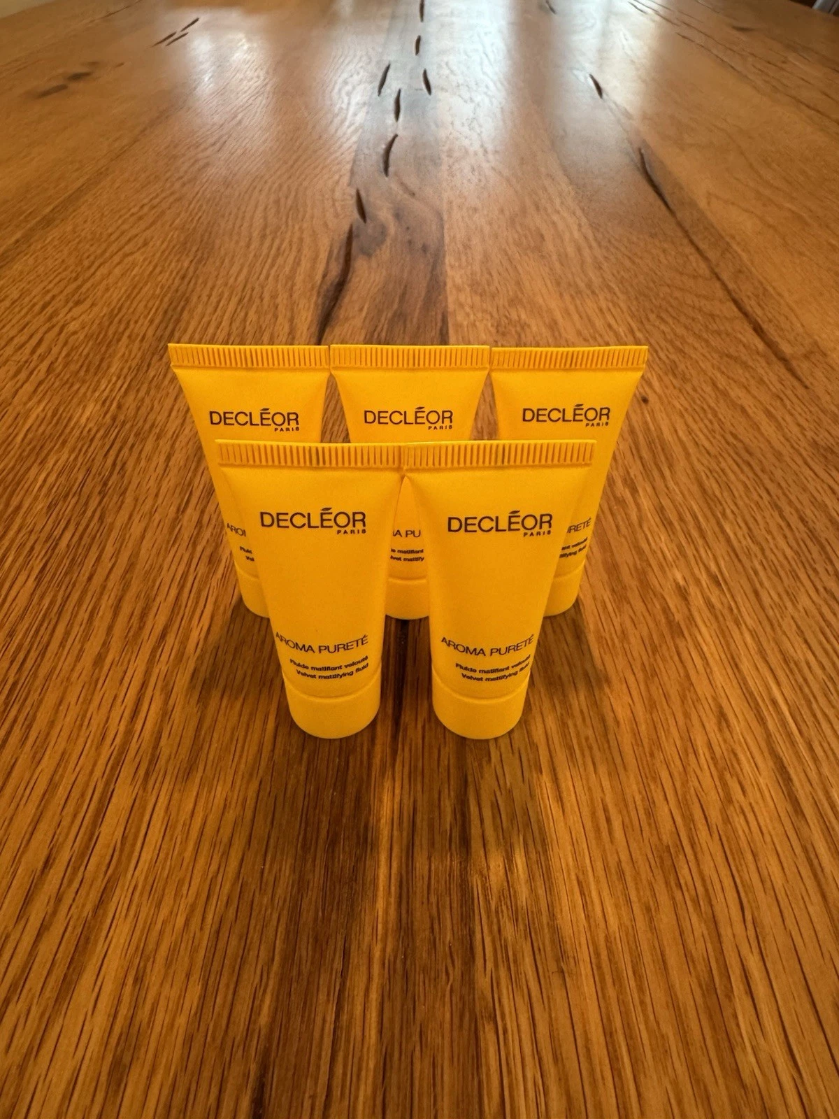 Decleor Aroma Purete Velvet Mattifying Fluid 5x 5ml - 25ml Total Brand New