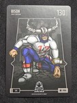 Bo Jackson Battle Arena Update 2025 Steel Paper Josh Allen BISON #125