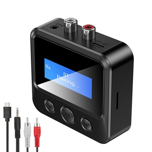 3.5mm AUX to RCA HiFi Audio Adapter Digital USB Bluetooth Receiver Transmitter - Photo 2/19