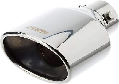 Simoni Racing Terminale di Scarico in Acciaio Inox Ovale e Inclinato TRX74