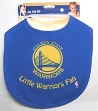 NBA Infant ALL PRO BABY BIB Golden State Warriors All blue
