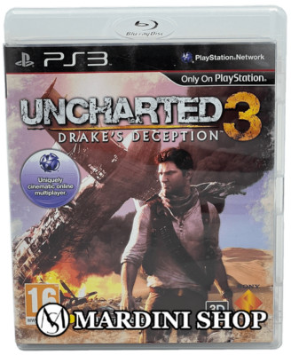 Uncharted 3 - Drakes Deception - Sony PlayStation3 Ps3
