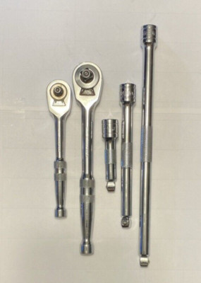5pc Premier Edition 3/8'' & 1/4'' Drive Ratchet Kit