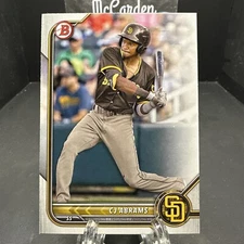 2022 Bowman Prospects CJ Abrams #BP-9 Rookie RC San Diego Padres