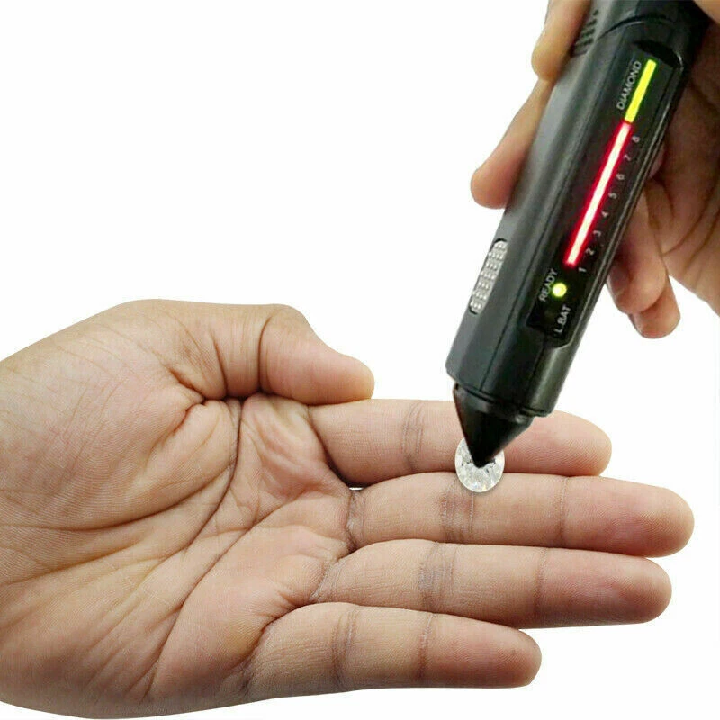 6x8mm 1.35 CT Oval Loose Lab Created VS1 / G-H Moissanite Pass TEST - Image 2 of 2