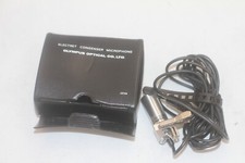 Olympus Optical Co Electret Condenser Microphone ME4 Tie Clip On