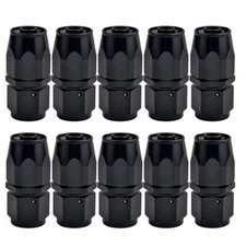 10PCs 10AN AN10 -10AN Swivel Hose End Fitting Adapter Oil/Fuel/Gas Hose Line