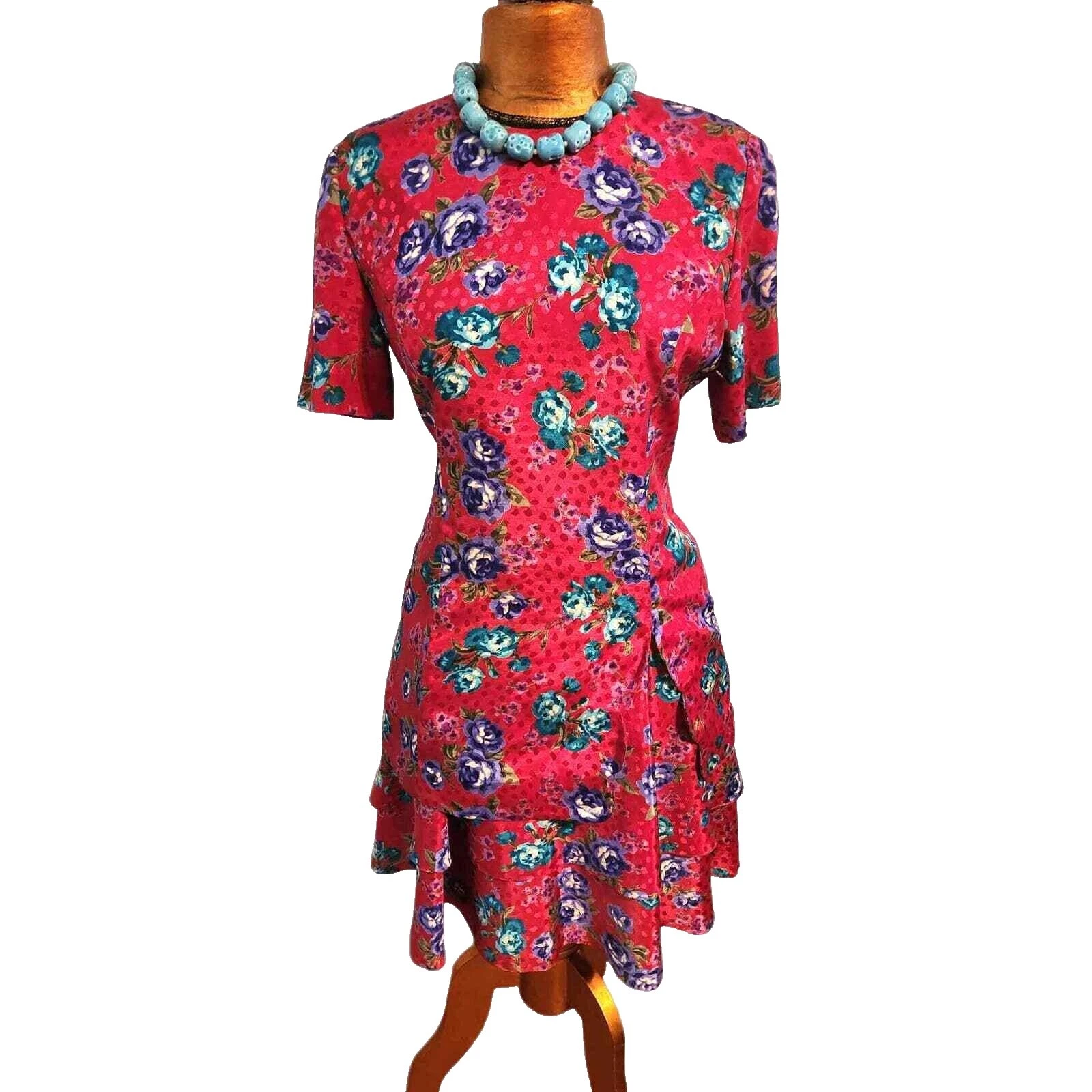 Cóctel Vestidos VINTAGE 1980s para Mujer