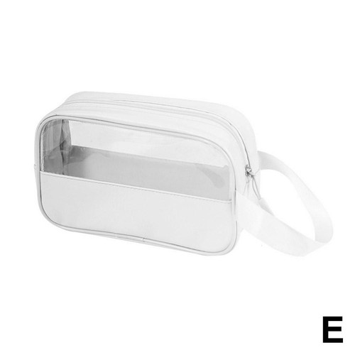 Borsa TPU Trasparente Trucco Lavaggio Donna Grande Capacità Impermeabile PU Storag I7K6 - Foto 18 di 28
