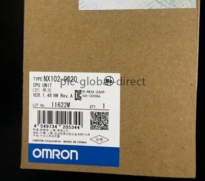 Omron NX102-9020 CPU Unit Original In Box NX1029020