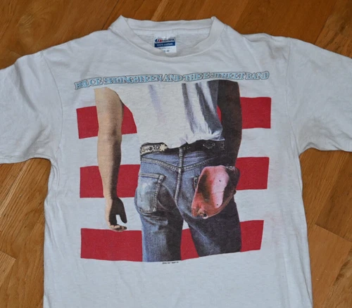 *1984 BRUCE SPRINGSTEEN* vtg original concert 80s Tour tee s 1980s vintage concert t-shirt, vintage, single stitch, B+ condition