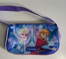 DISNEY FROZEN ELSA EMMA HANDBAG W/ZIPPER Closure Kids Girls Cute Mini Purse 
