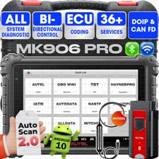 2024 Newest Autel MaxiSys MK906 Pro Coding Full System Diagnostic Scanner Tool