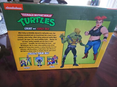 NECA TMNT Teenage Mutant Ninja Turtles Grunt and Jersey Red