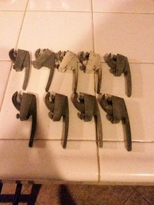 casement locks for heavy aluminum windows -  discontinued - super rare item