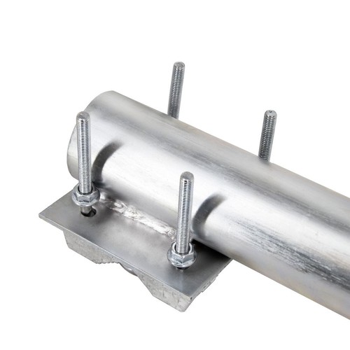 Balkon-Halter 40cm Ø 42mm Stahl Mast Geländer-Halterung für Satelliten-Schüssel - Bild 3 von 8