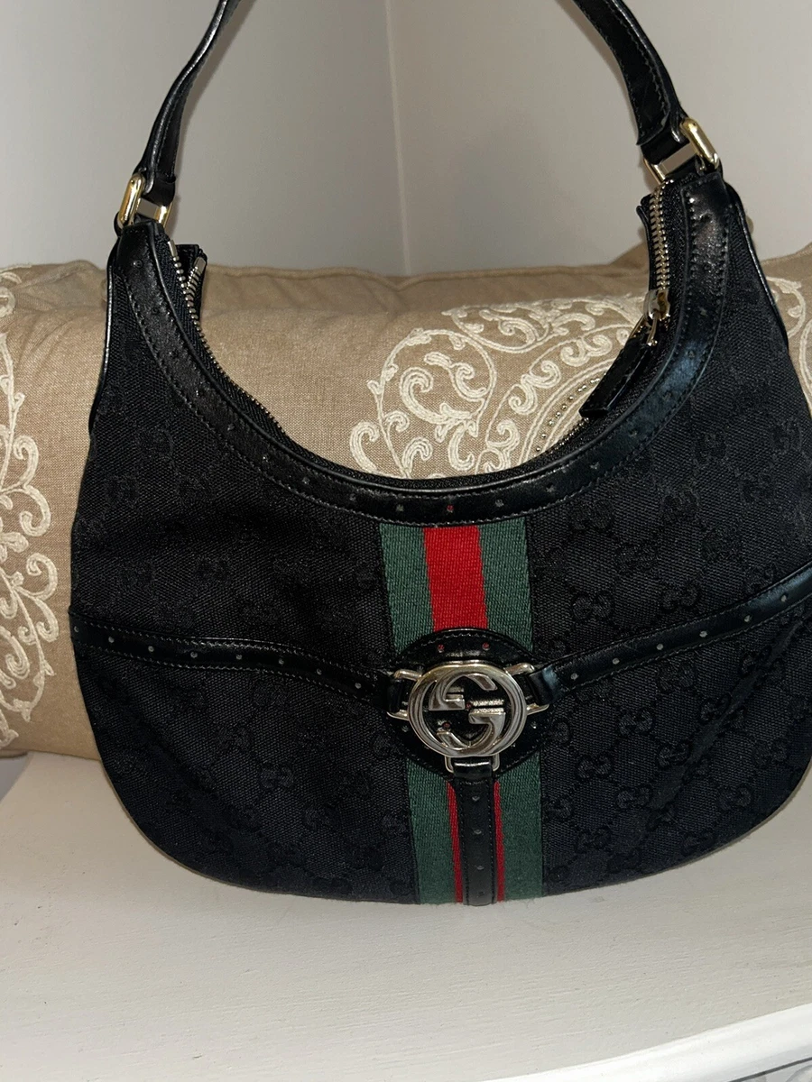 Used Authentic Gucci GG Large Hobo Bag