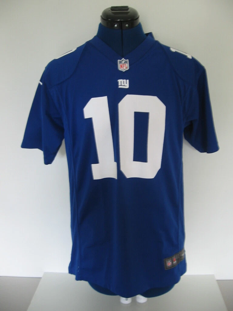 Nike New York Giants No10 Eli Manning Royal Blue/White Women's Stitched NFL Elite Split Jersey