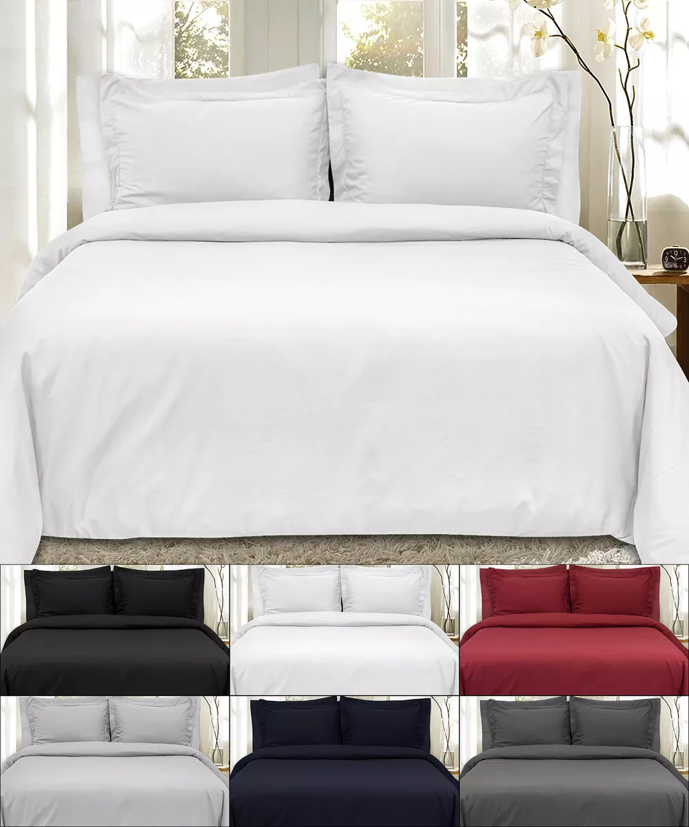 Plain white bed comforter outlet